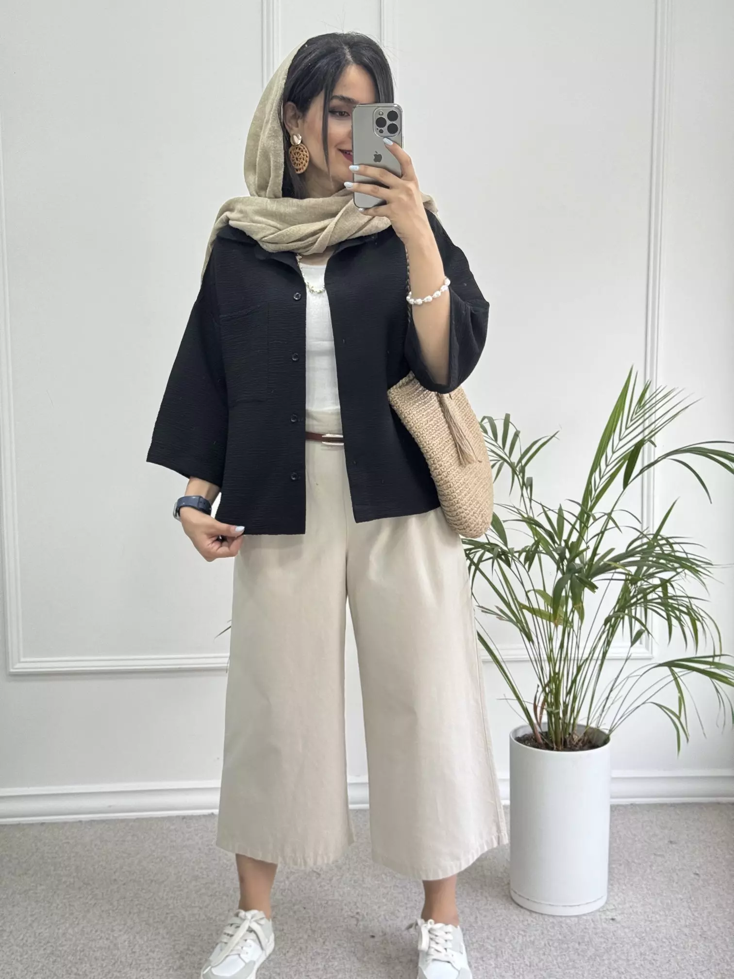 مانتو شومیزی باکسی آبنباتی